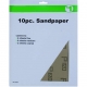 10-piece Sandpaper